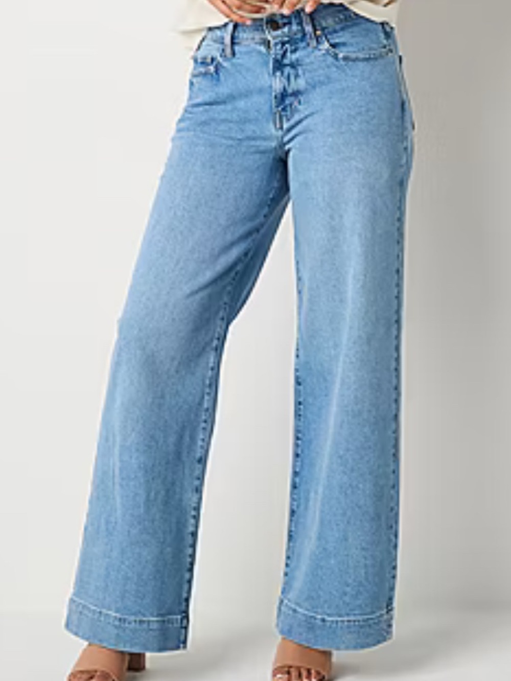 Light Blue Wide Leg Women’s Jeans by ANA